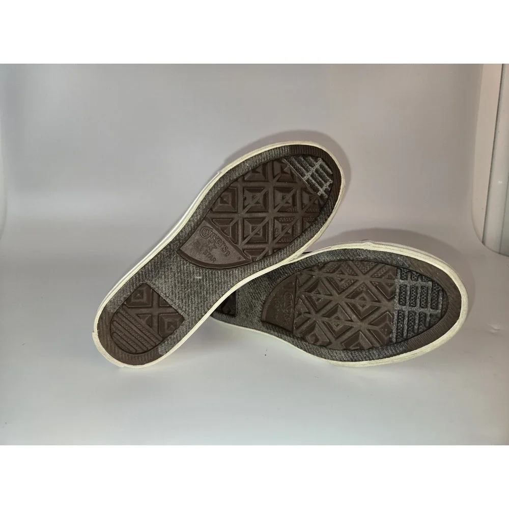 Converse Love Fearlessly Yourself First US 13 Black White Red Heart, Kids